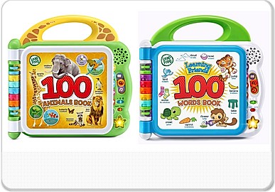 LeapFrog 100 Animals Book Bilingual English and Spanish Green for sale online 