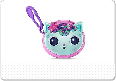 LeapFrog Gabby's Dollhouse MerCat & Me Clip On-the-Go With 4 Games