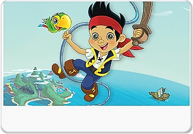 Active Video Game for sale online LeapFrog LeapTV Disney Jake and The Never Land Pirates Educational 