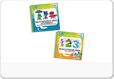LeapStart 3D │ 2 Book Pack: Learning Friends and Scout and Friends Math