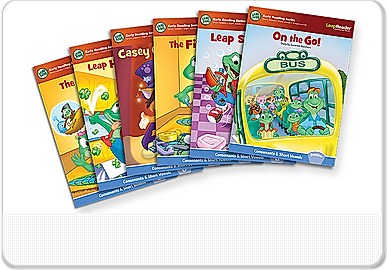 LeapFrog LeapReader System Learn to Read 10 Book Bundle English Version 