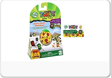 LeapFrog RockIt Twist Game  Dinosaur Discoveries and Banzai Beans  NEW 