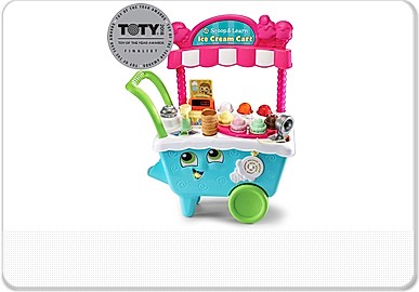 20 Piece Scoop and Serve Ice Cream Counter Play Set Accessory