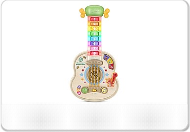 LeapFrog Strum & Count Wooden Guitar, Musical Toddler Toy | LeapFrog
