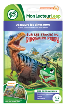 Livre interactif dinosaure-tire arme secrète de