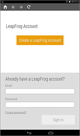 LeapFrog Account