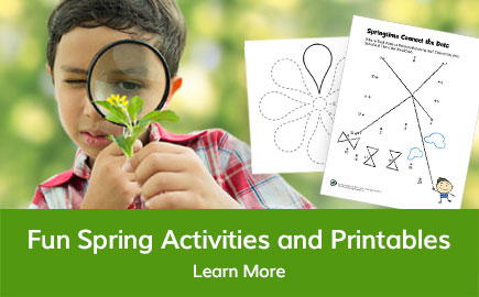 Fun Spring Activities and Printables. Learn More