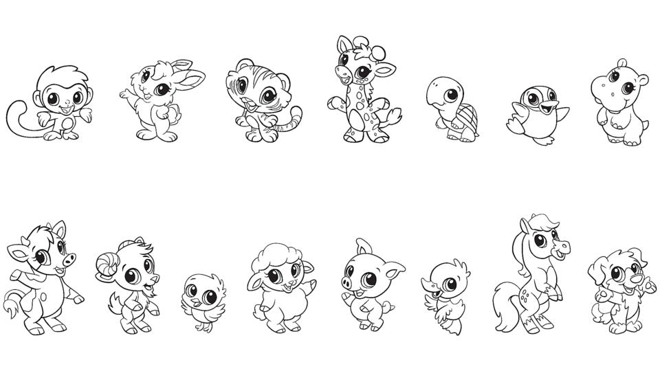 Download Free Baby Animal Coloring Pages Printables Leapfrog