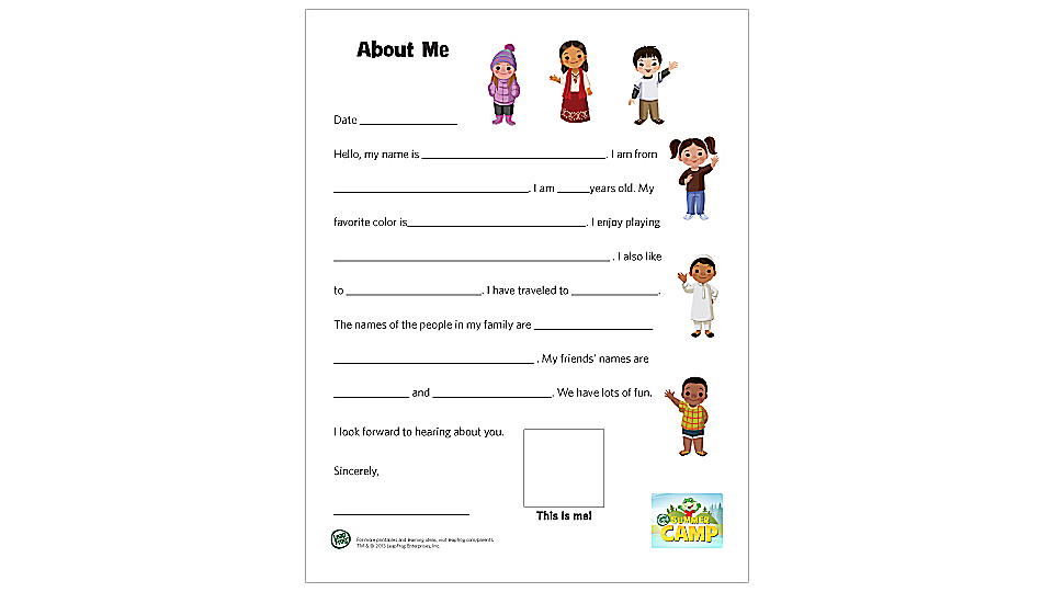 Pen Pal Profile Examples