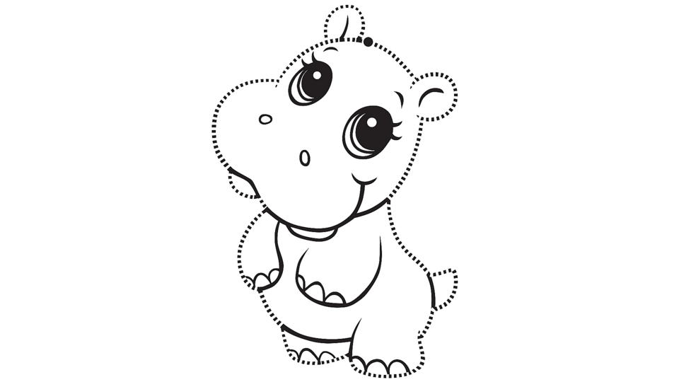 Learning Friends Hippo tracing page