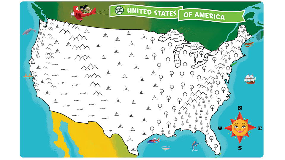 united states of america coloring pages