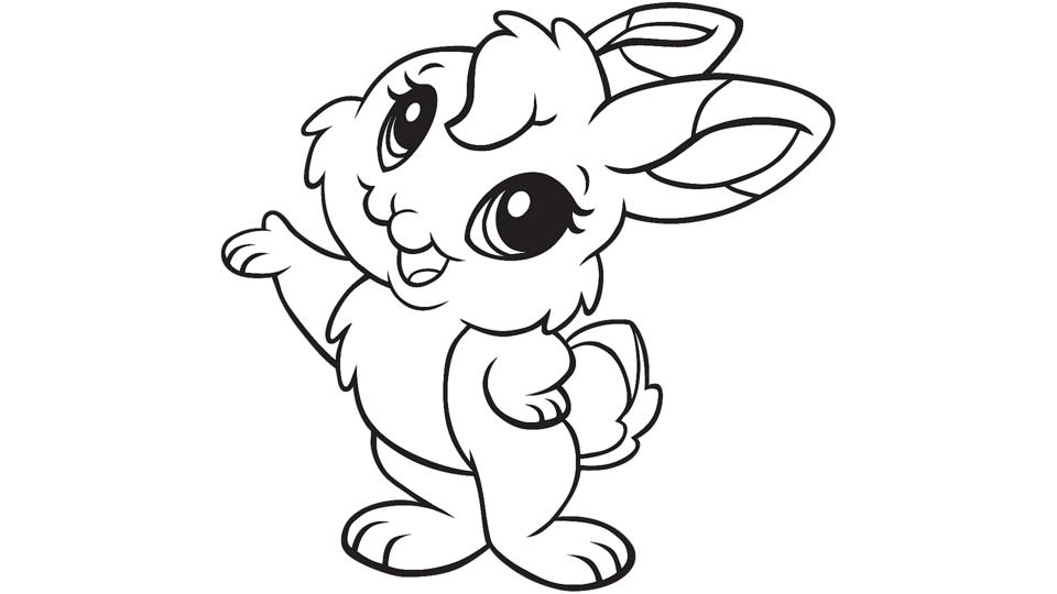 20 Rabbit Coloring Pages For Kindergarten Pics