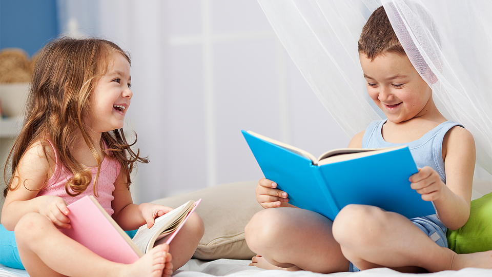 preschoolers reading