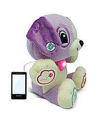 Details about   Leap Frog My Pal Violet Interactive Music Talking Purple Puppy Dog Plush 13" 
