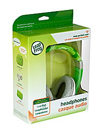NEW LeapFrog HEADPHONES Green Adjustable 