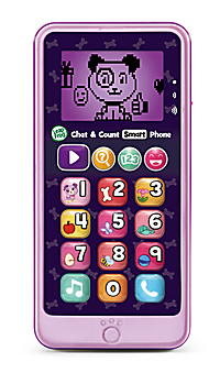 Leapfrog chat and count smart hot sale phone violet