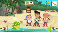 LeapFrog LeapTV Disney Jake and The Never Land Pirates Educational Active Video Game for sale online 