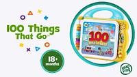 LeapFrog® 100 Things That Go™ Bilingual Take-Along Kids' Book