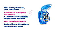 LeapFrog Blue's Clues & You! Blue Learning Watch for Preschoolers