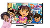 leapfrog leaptv nickelodeon dora and friends educational active video game