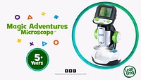 Magic Adventures™ Microscope With BBC Learning Content; LeapFrog