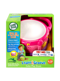 Learn and Groove Color Bilingual Play Drum - Online Exclusive Pink