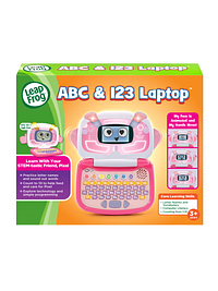 ABC & 123 Laptop - Pink