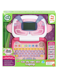 Clic the ABC 123 Laptop Pink