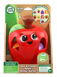 Spin & Change Apple Shape Sorter