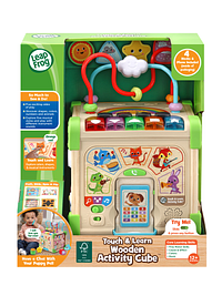 Touch & Learn Wooden Activity Cube