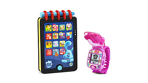 Blues Clues Notebook and Watch Pink