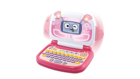 Clic the ABC 123 Laptop Pink