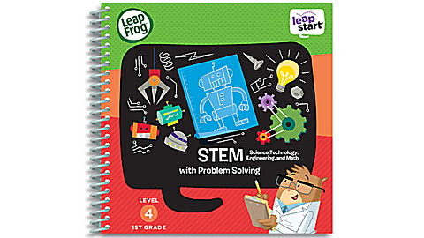 LeapStart™ STEM (Science, Technology, Engineering and Math) with Problem Solving 30+ Page Activity Book