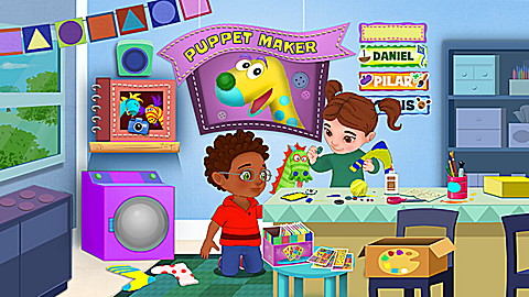Get Ready for Kindergarten: Shapes and Patterns Puppet Party