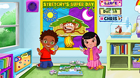 Get Ready For Kindergarten: Stretchy Monkey