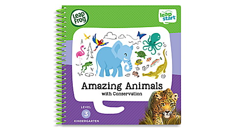 LeapStart™ Amazing Animals with Conservation 30+ Page Activity Book