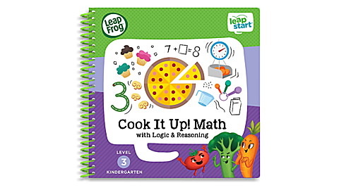 LeapStart™ Cook it Up! Math with Logic & Reasoning 30+ Page Activity Book
