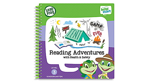 LeapStart™ Reading Adventures with Health & Safety 30+ Page Activity Book