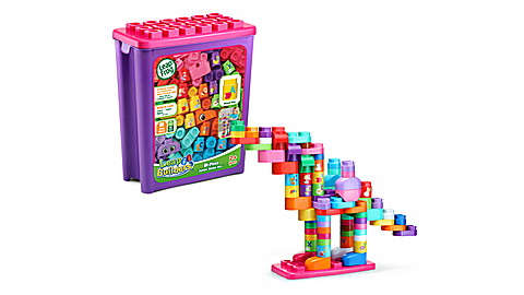 LeapBuilders 81 Jumbo Blocks Box (Pink)