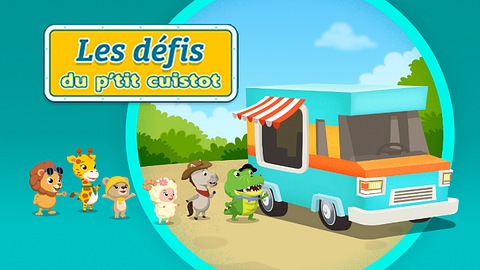 LeapMove™ Catch & Stack Food Truck