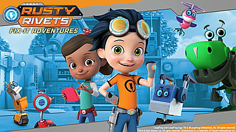 Rusty Rivets Fix-It Adventures Learning Game