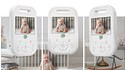 LF2513 Pan & Tilt Baby Monitor with 2.8” LCD Screen View 4