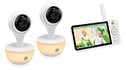 LF815-2HD Remote Access Smart Video Baby Monitor with 5" HD Parent Viewer & 2 Cameras View 2