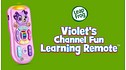Violet’s Channel Fun Learning Remote™ - Pink View 2