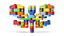 LeapBuilders® 81-Piece Jumbo Blocks Box™ View 6