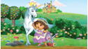 LeapReader™ Book: Dora the Explorer: Tale of the Unicorn King View 1