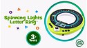 Spinning Lights Letter Ring™ View 2