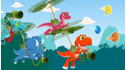 LeapTV™ T-Rex Rush: Egg Spelling Collection Crew View 1
